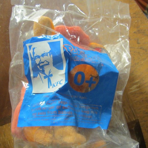 VTG 3 SMALL COLLECTIBLE PLUSHES, USA BEAR, VULPIX, CASHEW, READ ALL - Picture 8 of 14